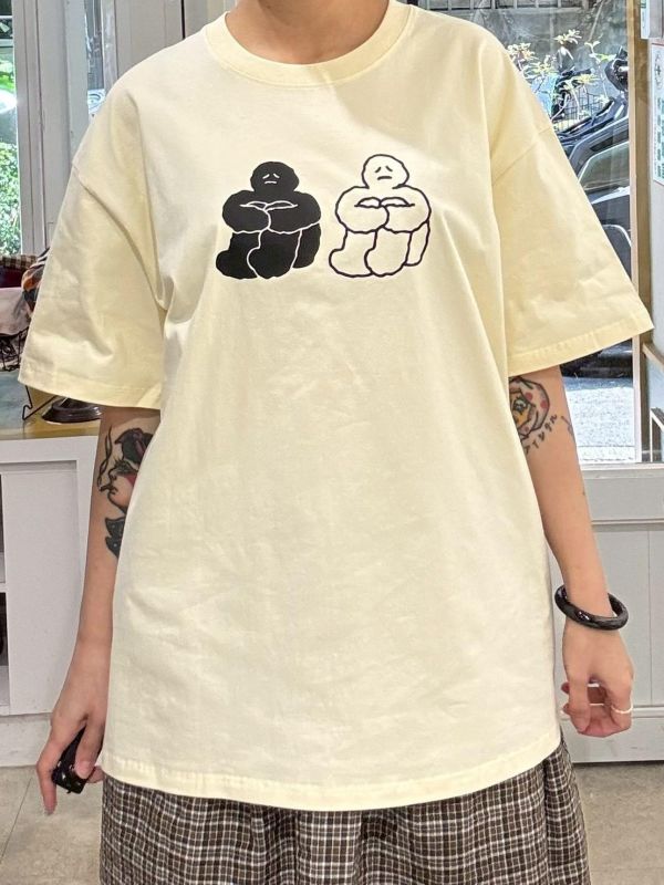 Sad men 席地而坐 tee 