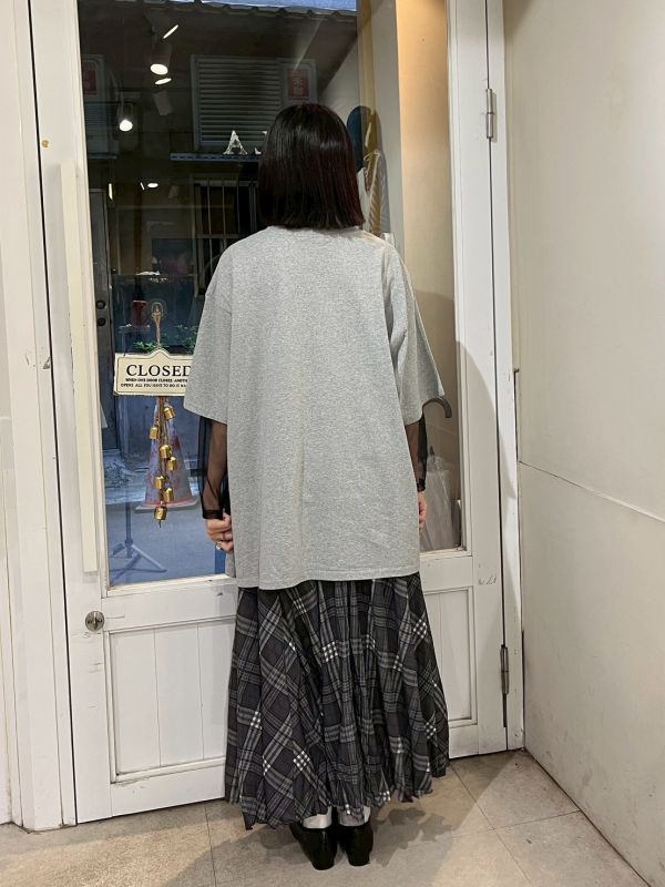 喵～給你一朵小花 oversized Tee 