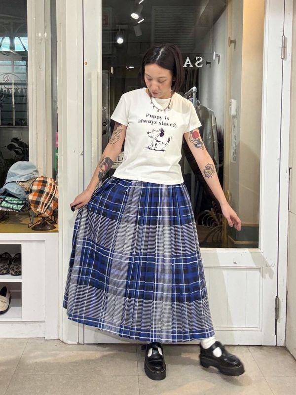 立體項鍊小狗tee 