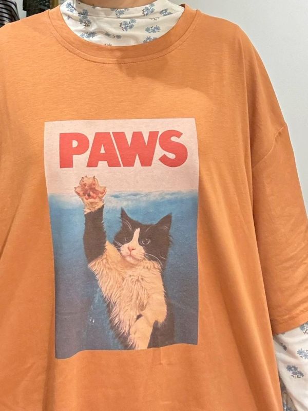 PAWS貓掌tee 