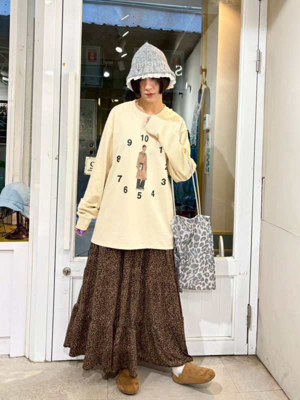 風衣男子數字圈長袖上衣 