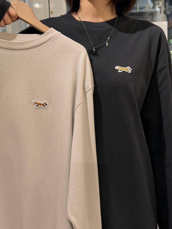 狐狸刺繡大學Tee 