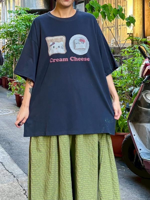 Kitty 貓奶油吐司tee 