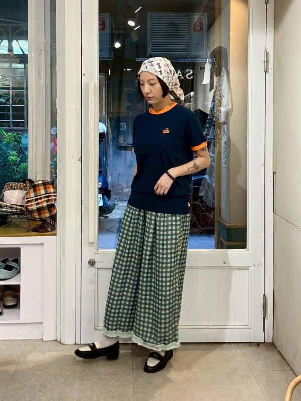 CHUMS品牌撞色tee 