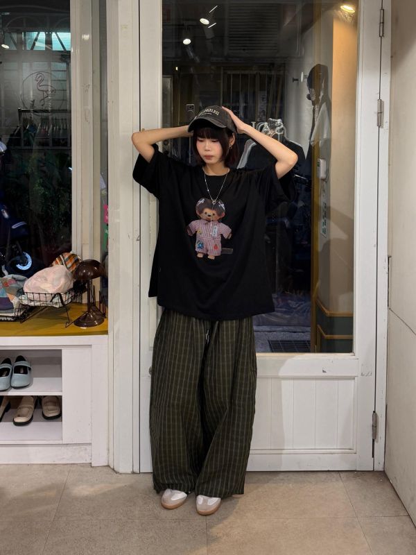 蒙奇奇Monchhichi印花Tee 