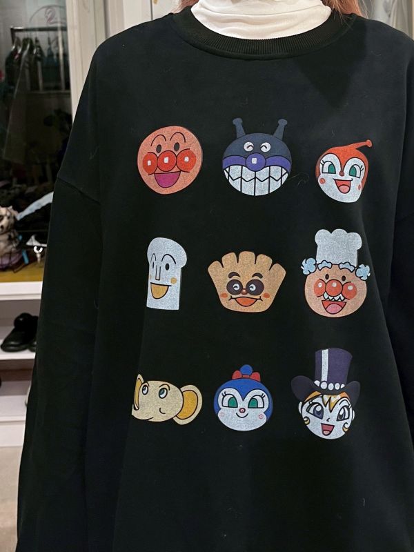 麵包超人長袖大學tee 