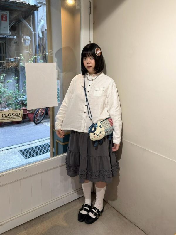 撞色車線翻蓋口袋襯衫 