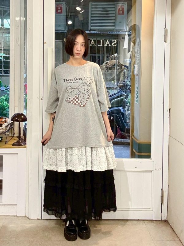 三隻狗狗tee 