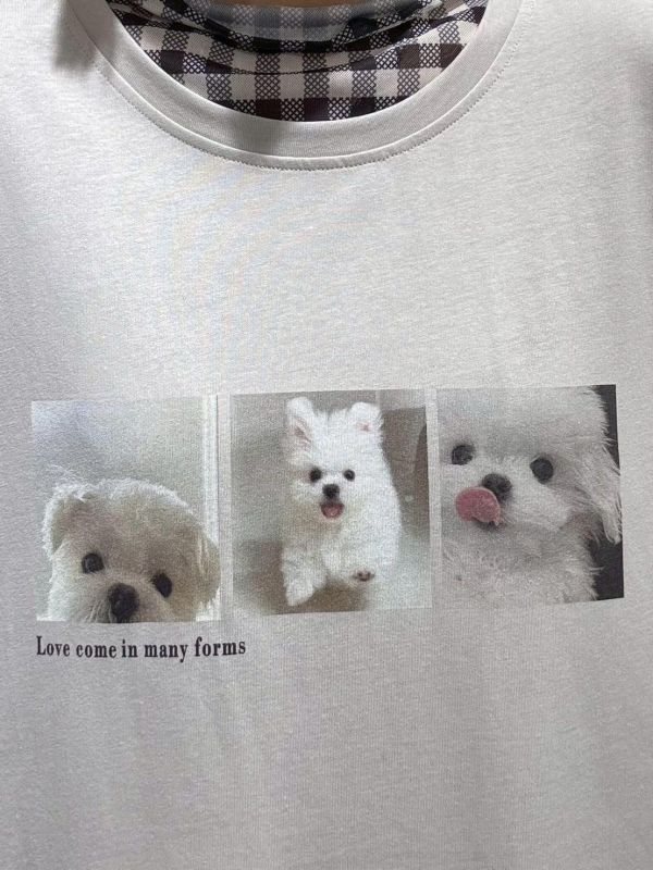 狗狗照片tee 