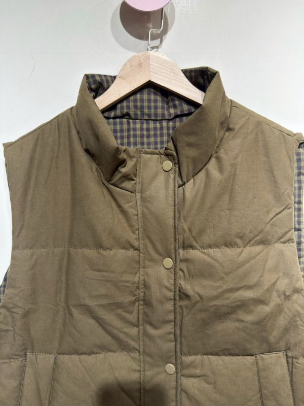 雙拉鏈撞色圖案粗毛線針織外套 