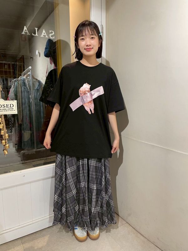 死魚狀態の膠帶貓Tee 