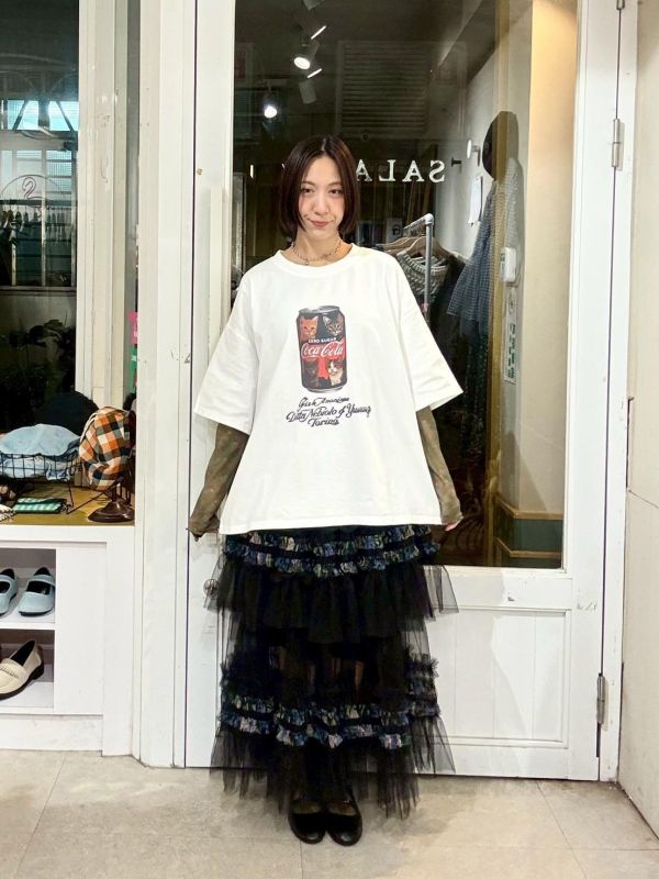 四隻貓咪可樂tee 