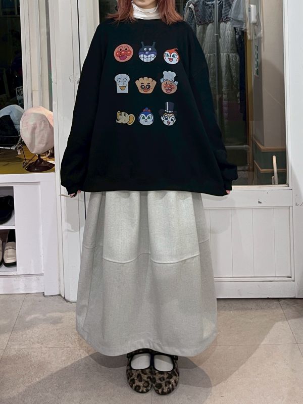 麵包超人長袖大學tee 