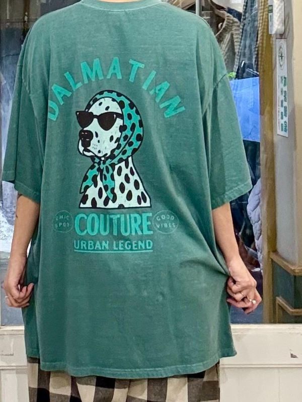 墨鏡大麥丁狗tee 