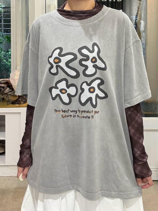 四朵花 tee 