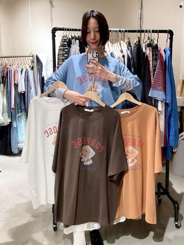 墨鏡頭巾復古貴賓狗tee 