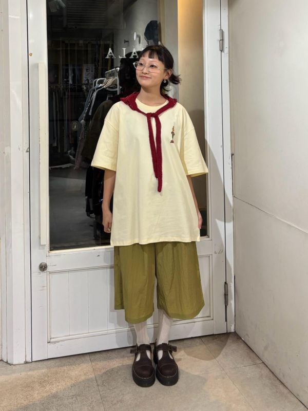 芝麻街大臉印花tee 