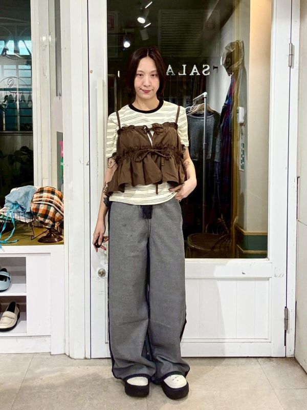 裡外顛倒牛仔褲 