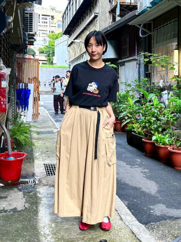 奧拉夫刺繡tee 