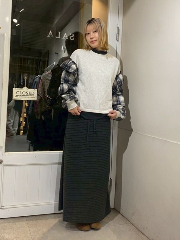 蛋糕多層次袖棉長袖上衣 