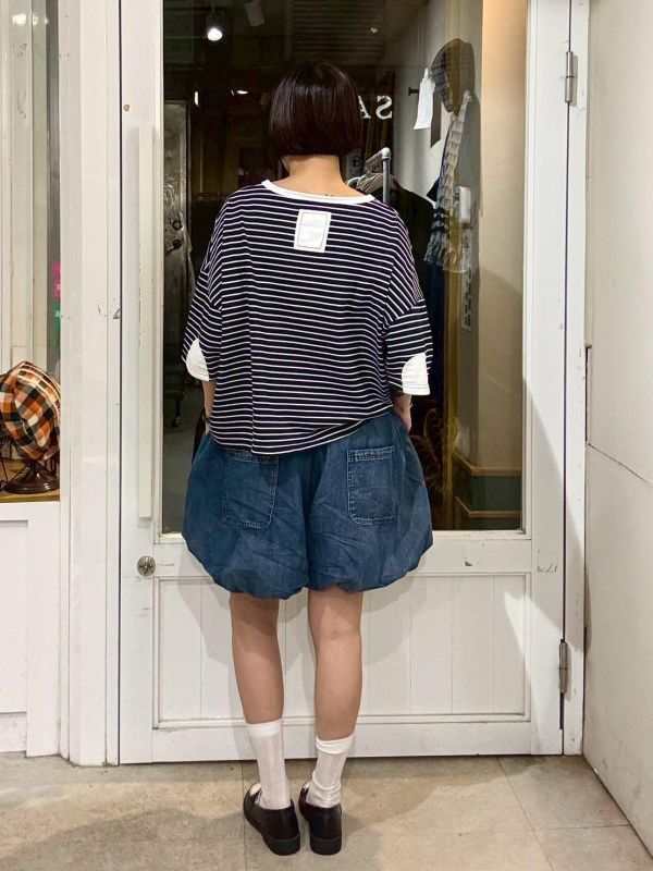 氣球牛仔短褲 