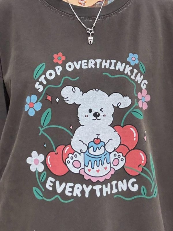 櫻桃蛋糕狗狗tee 
