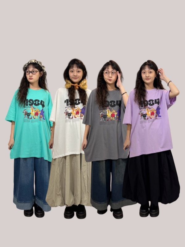 1984麥當勞復古水洗Tee 