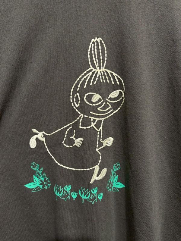 Moomin 刺繡短袖tee 