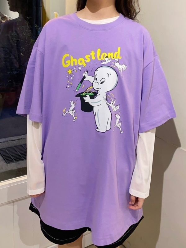 魔術小精靈寬鬆厚磅短Tee 