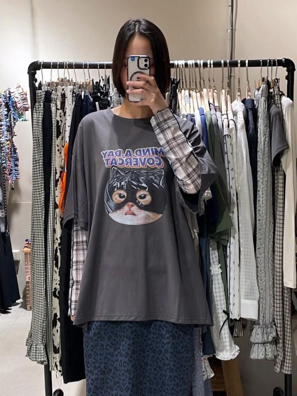 蒙面貓tee 