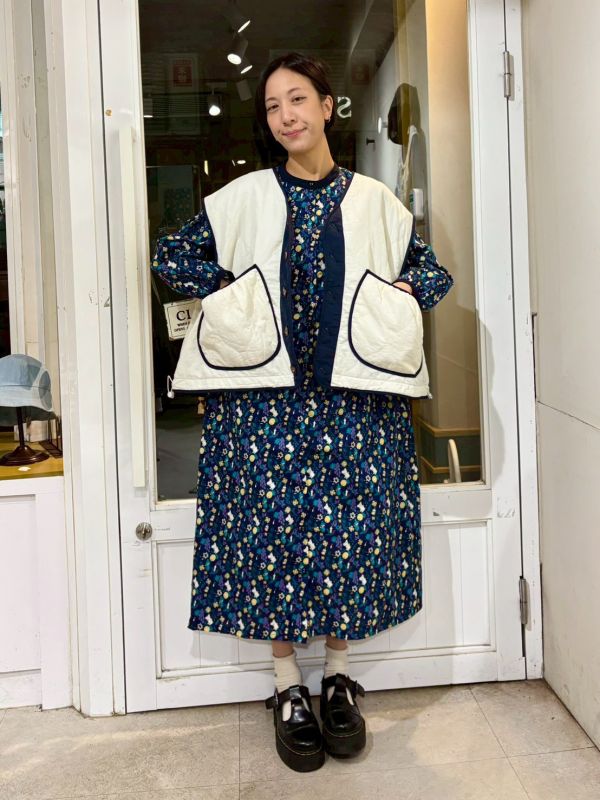 絎縫鋪棉立體大口袋雙面穿背心 