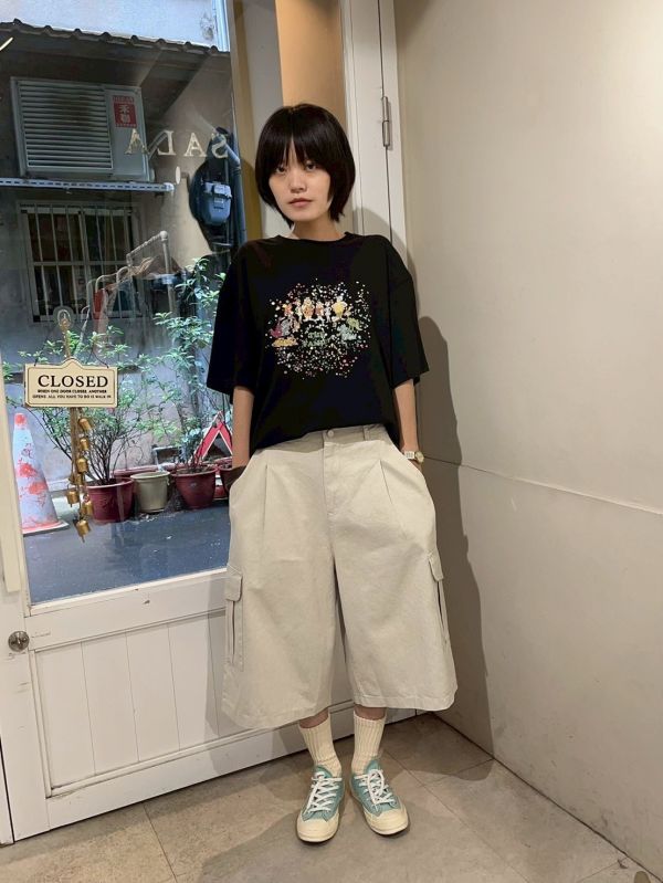 摩登原始人家族美式圖T 