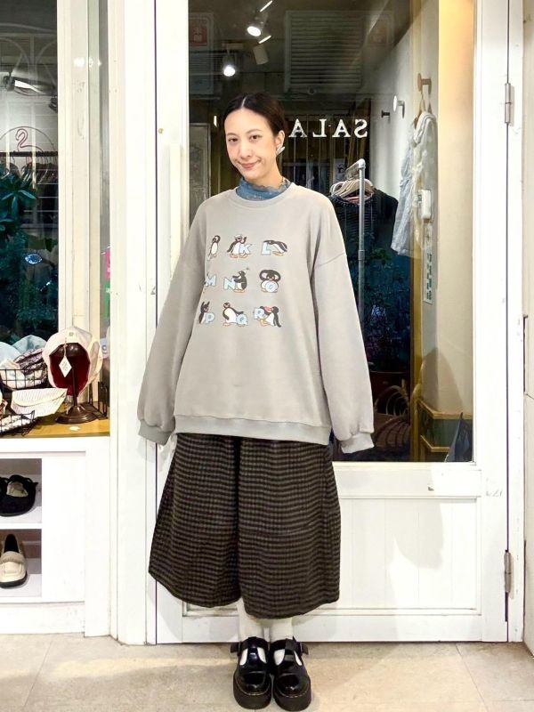 Pingu 企鵝家族字母大學tee 