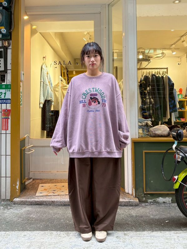 漢堡神偷圓領大學Tee 