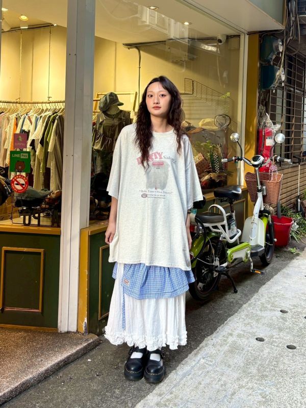 dusty salon 寬Tee 