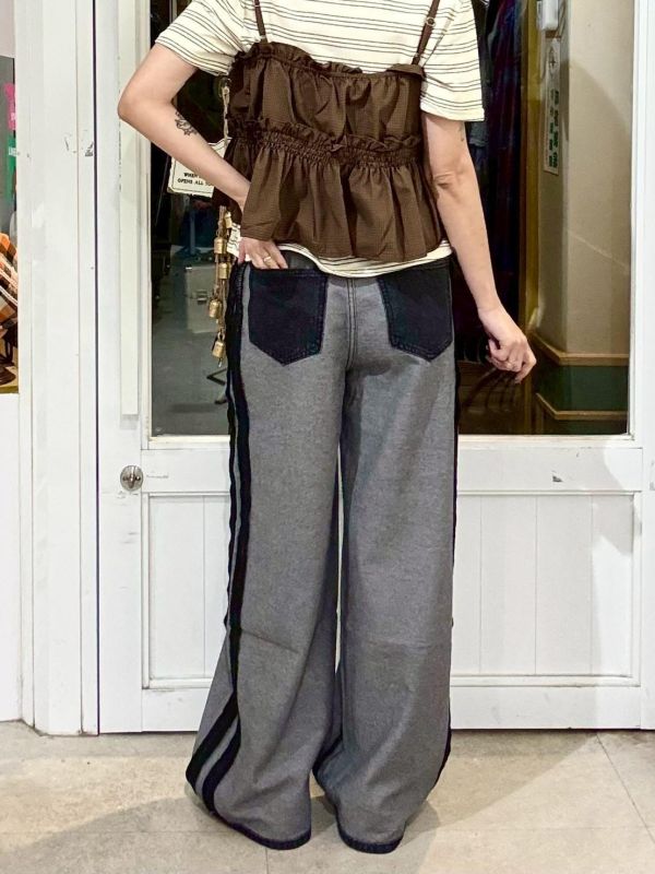 裡外顛倒牛仔褲 