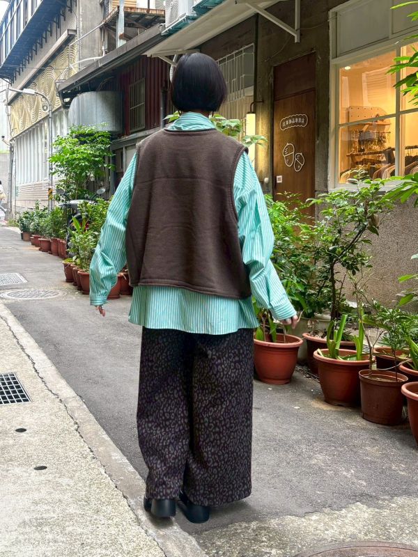 刺蝟親膚針織毛線背心 