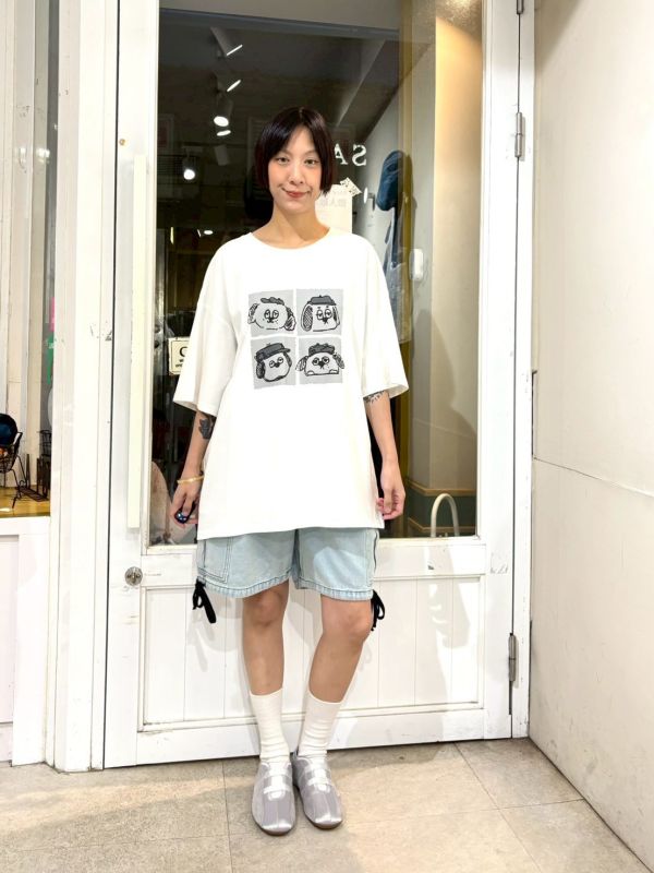 四個奧拉夫狗狗tee 