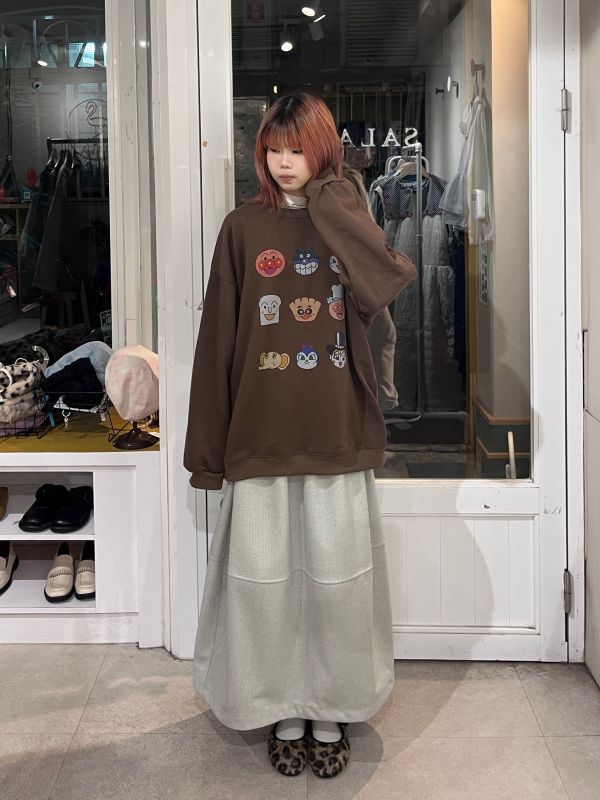 麵包超人長袖大學tee 