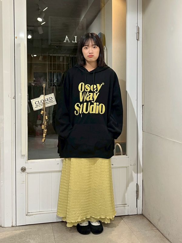 街頭字母大口袋連帽Tee 