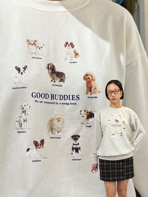 狗狗圖鑑大學tee 