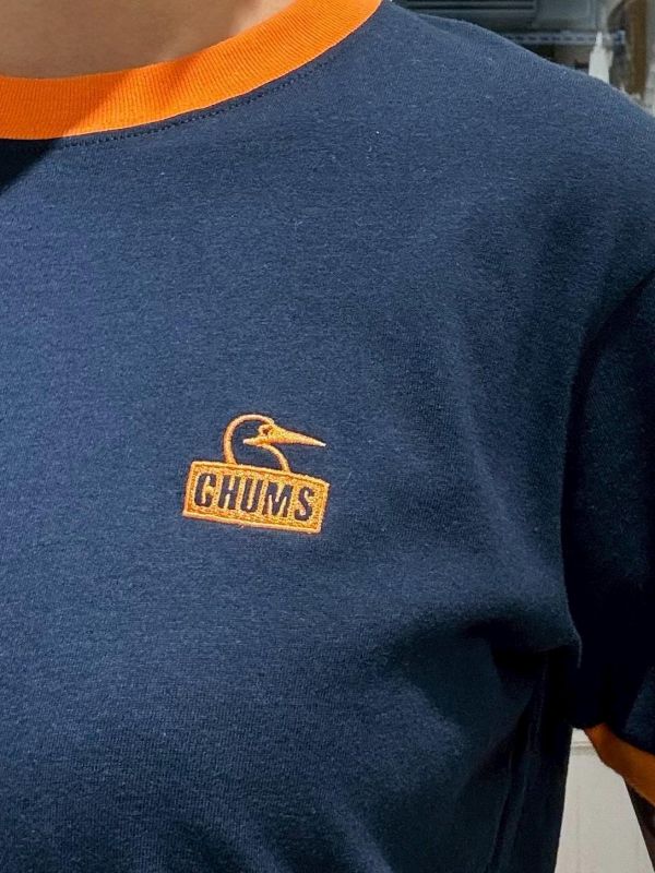 CHUMS品牌撞色tee 