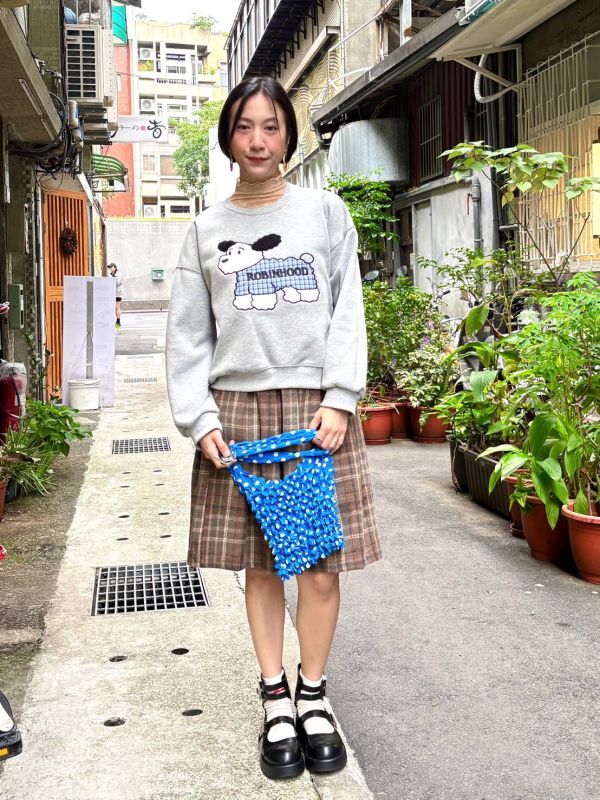 立體狗狗大學tee 