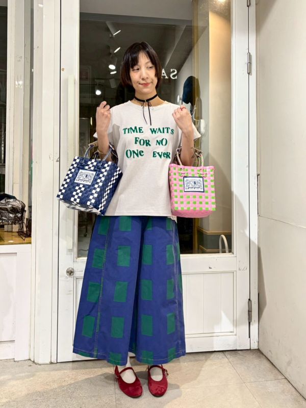 手工編織菜籃包 