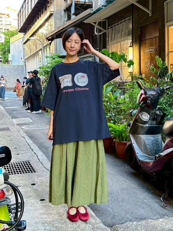 Kitty 貓奶油吐司tee 