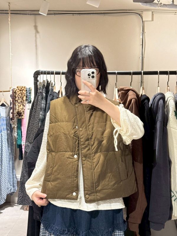 雙拉鏈撞色圖案粗毛線針織外套 