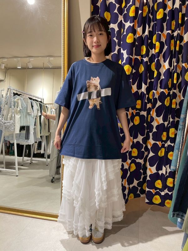 跳躍中の膠帶貓Tee 