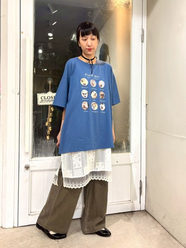 狗狗頭九宮格tee 