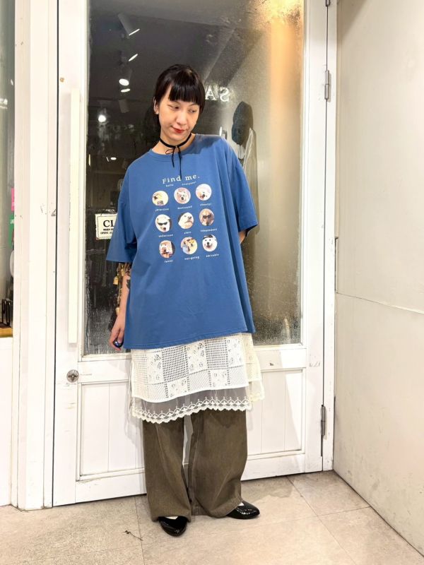 狗狗頭九宮格tee 
