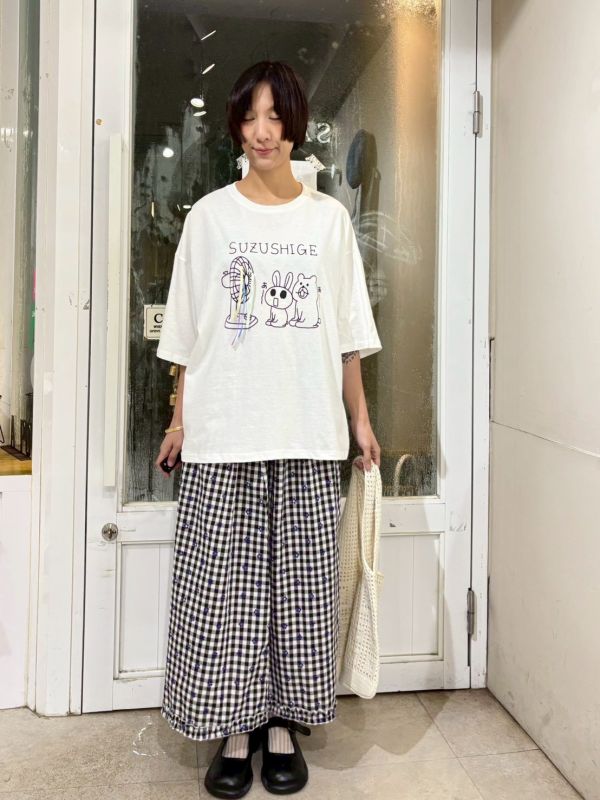 立體緞帶電風扇tee 